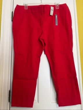LOFT Red Pants